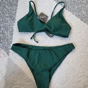 Zaful Emerald Bikini Set